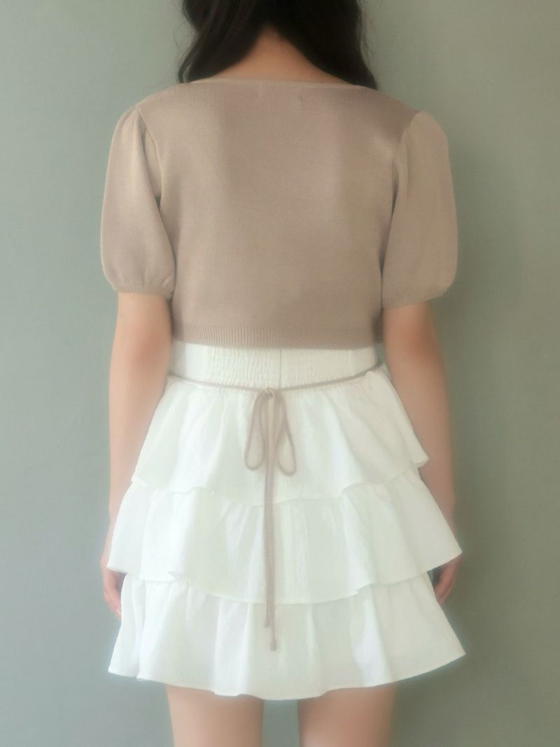 BUBBLES】コケットティアードワンピース | sparkling mall online store