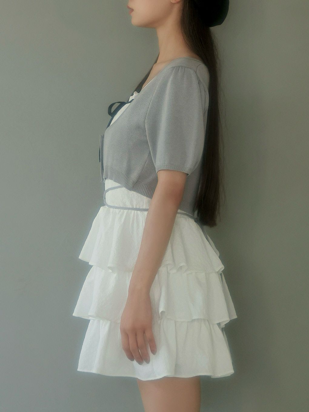 【BUBBLES】コケットティアードワンピース