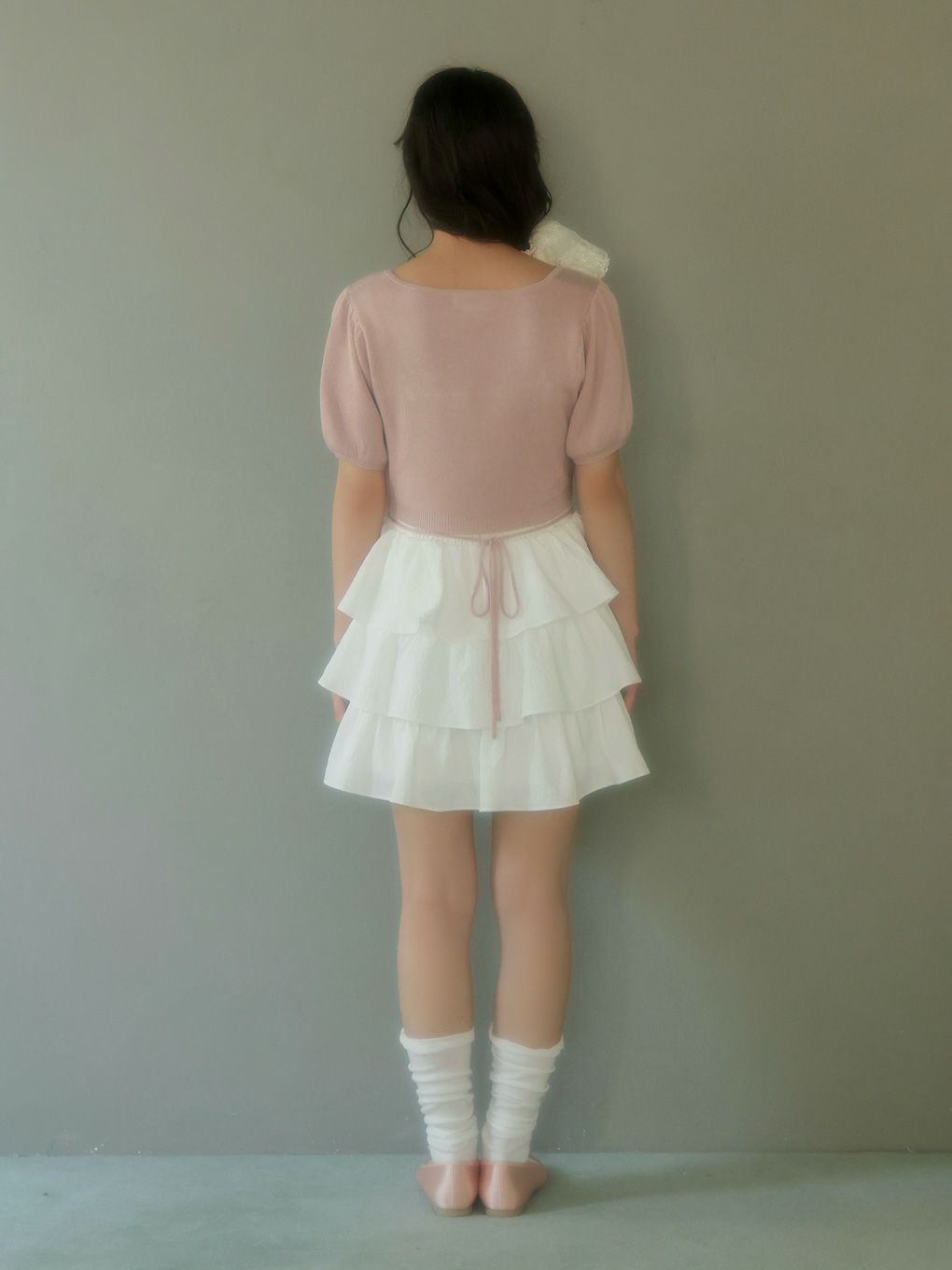 【BUBBLES】コケットティアードワンピース