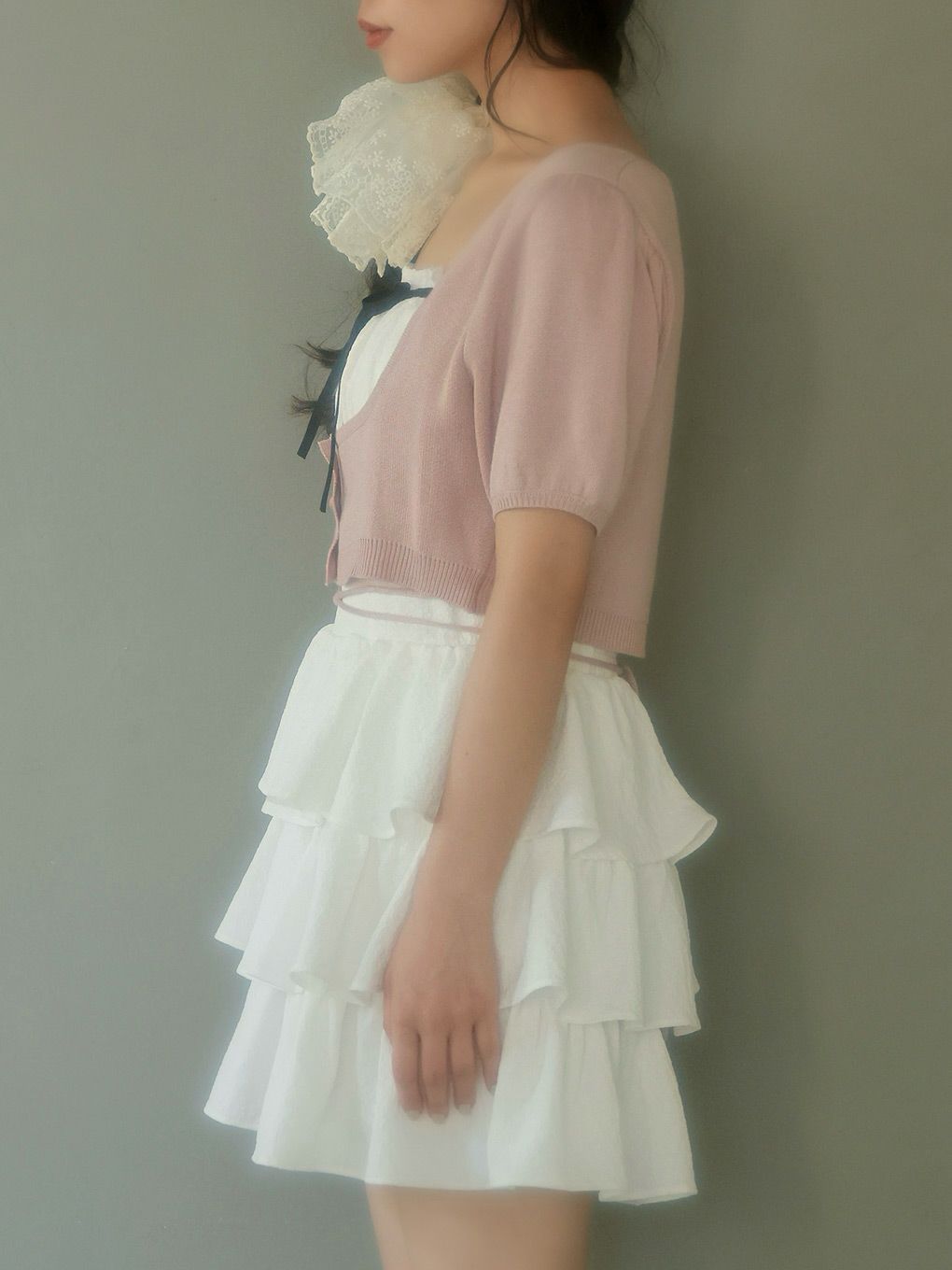 【BUBBLES】コケットティアードワンピース