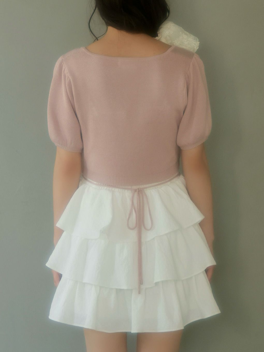 【BUBBLES】コケットティアードワンピース