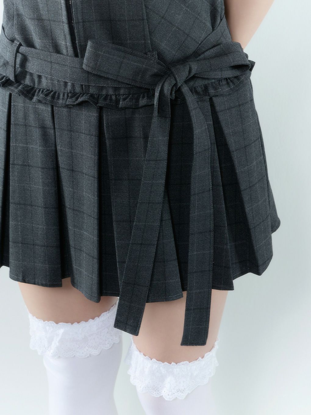 【BUBBLES】リボンプリーツキャミワンピース