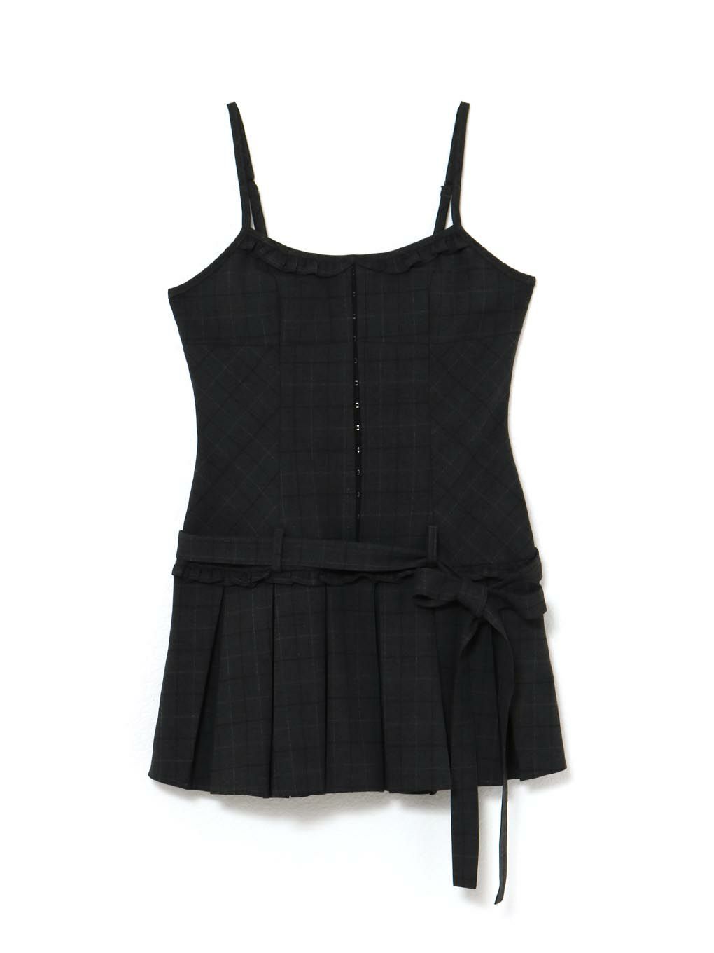 【BUBBLES】リボンプリーツキャミワンピース