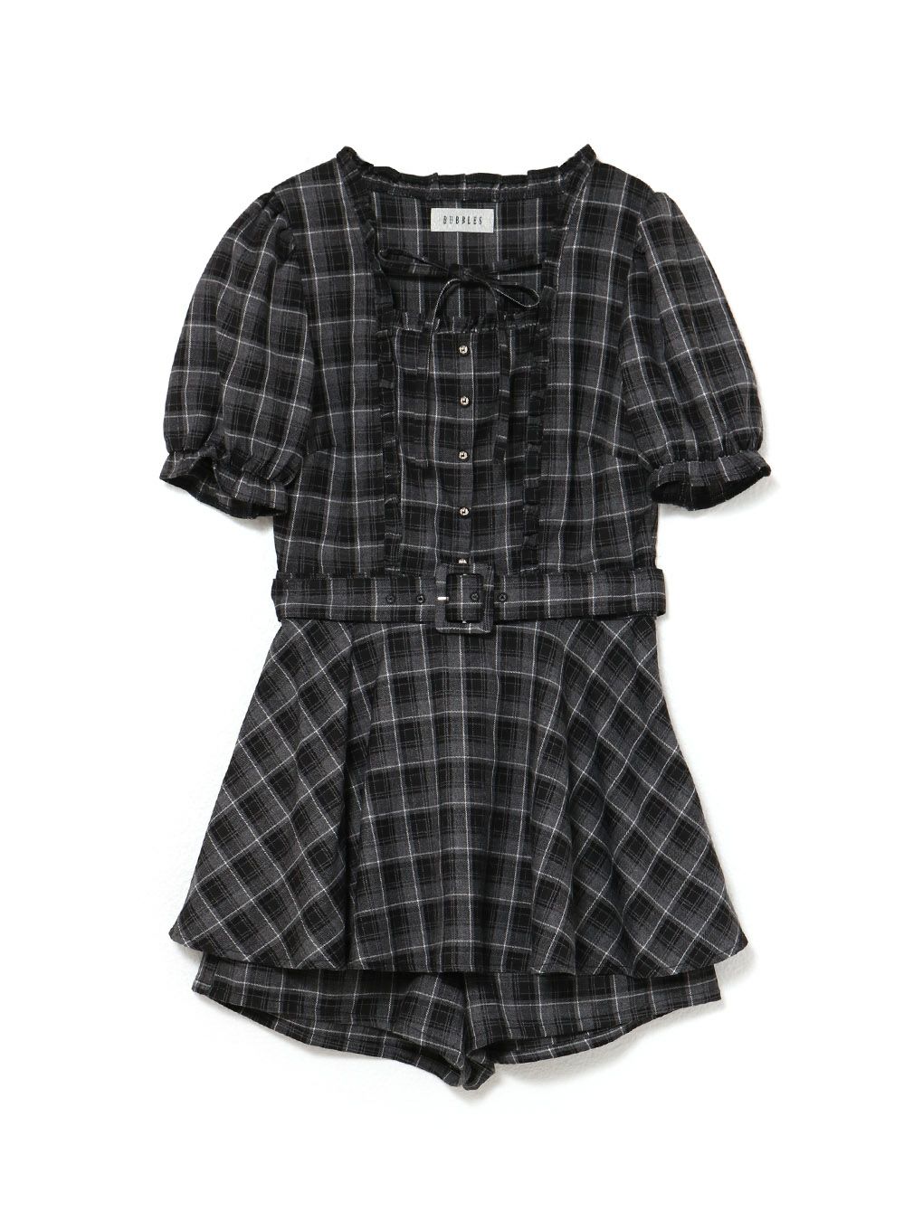 【BUBBLES】フリルペプラムセットアップ