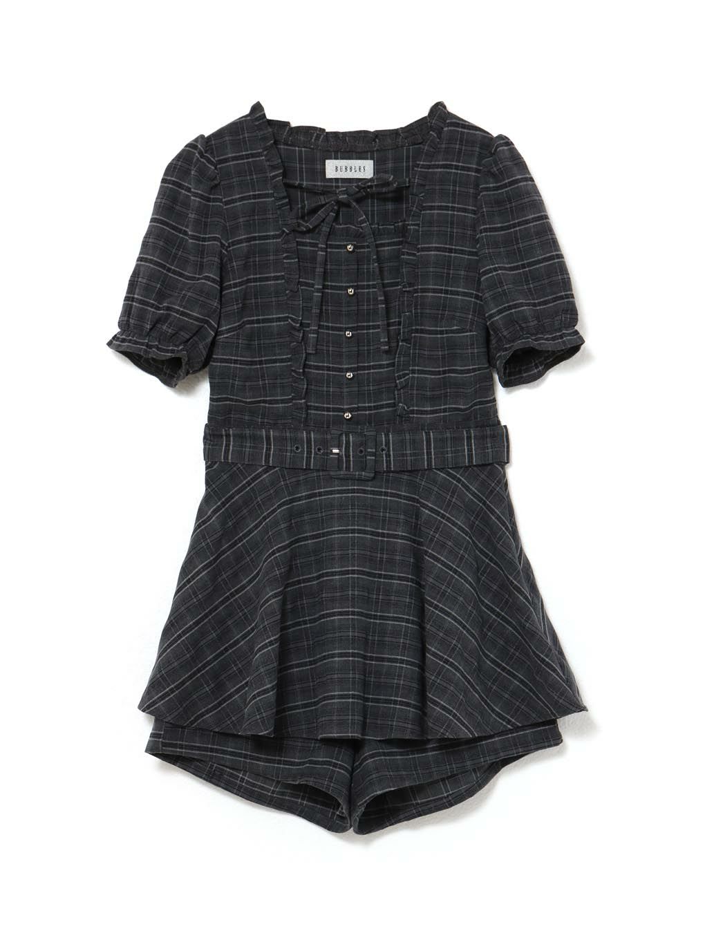 【BUBBLES】フリルペプラムセットアップ