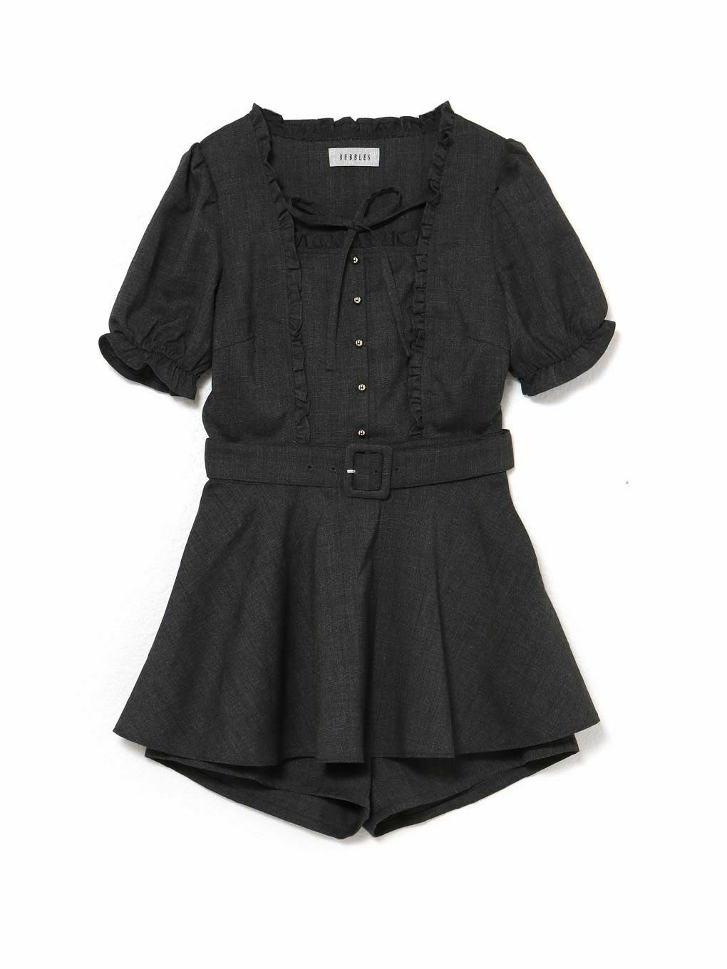 【BUBBLES】フリルペプラムセットアップ