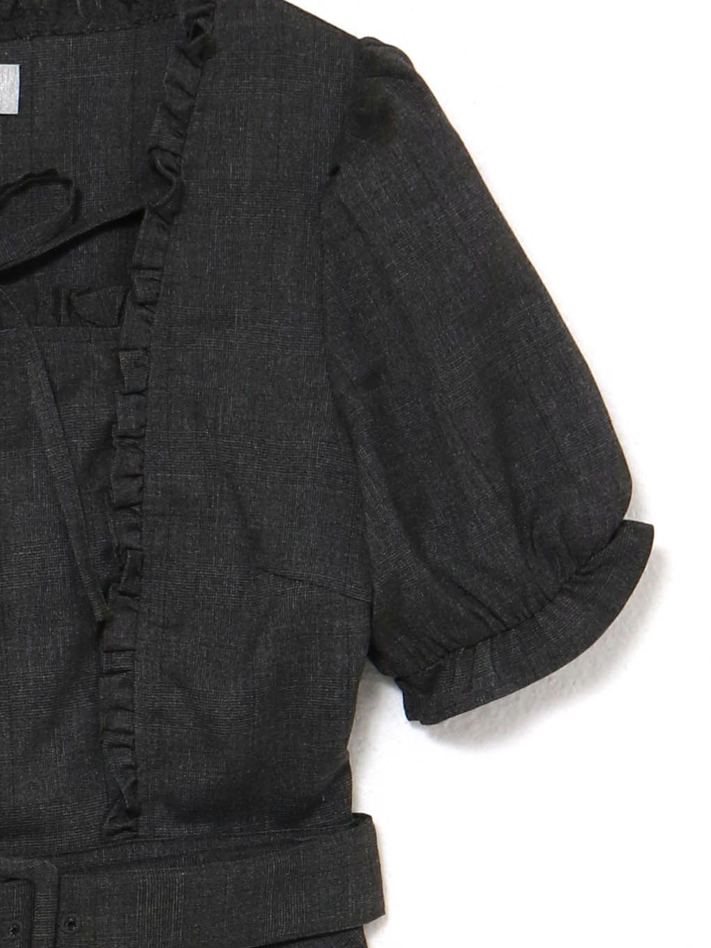 【BUBBLES】フリルペプラムセットアップ