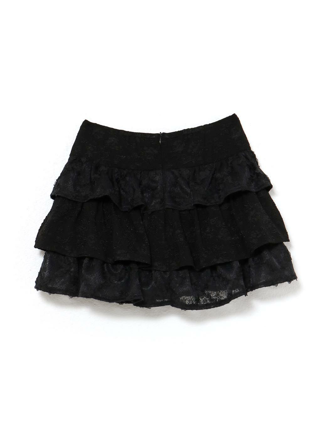 【BUBBLES】ジャガードレースカンカンスカート