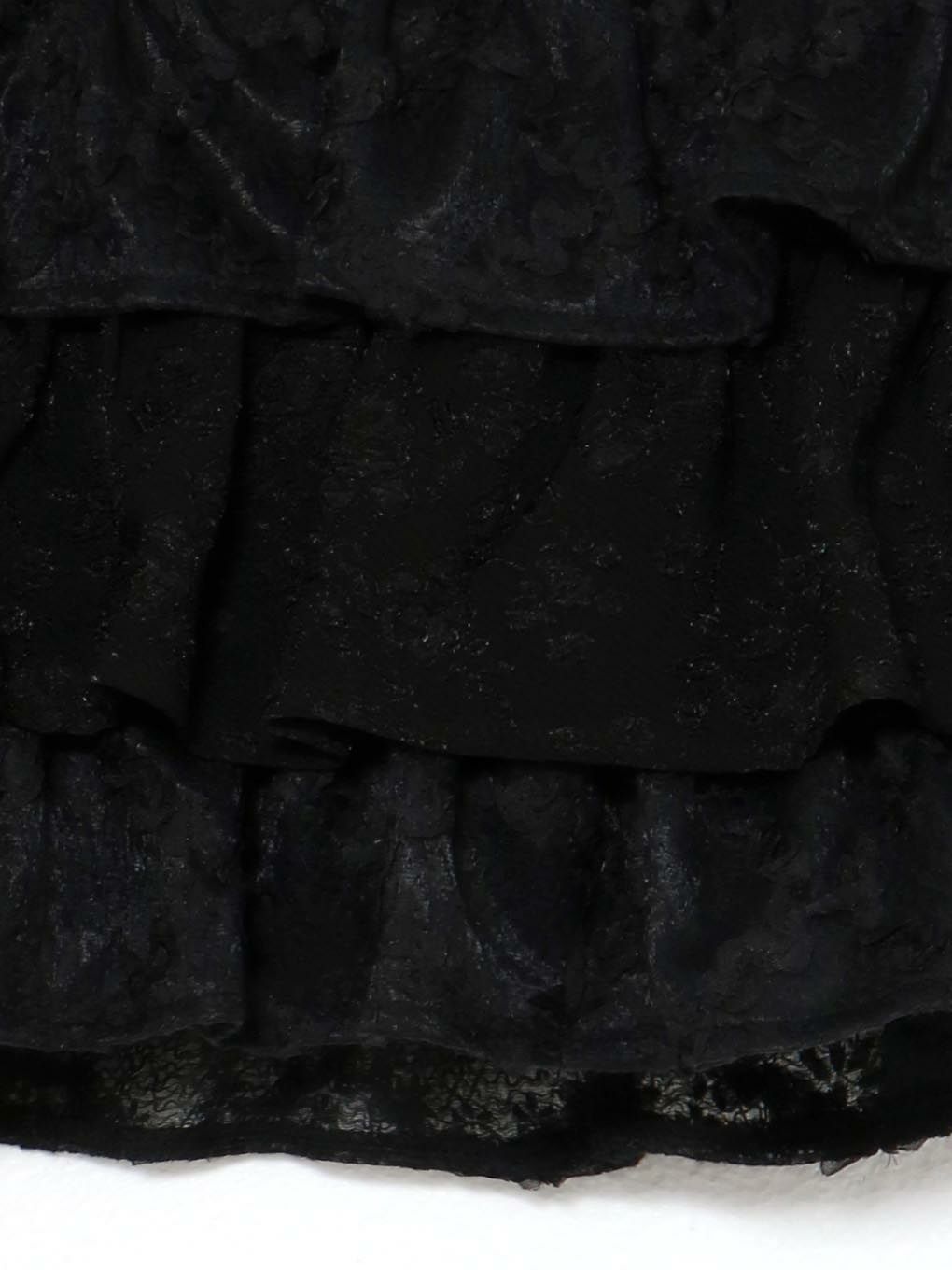 【BUBBLES】ジャガードレースカンカンスカート