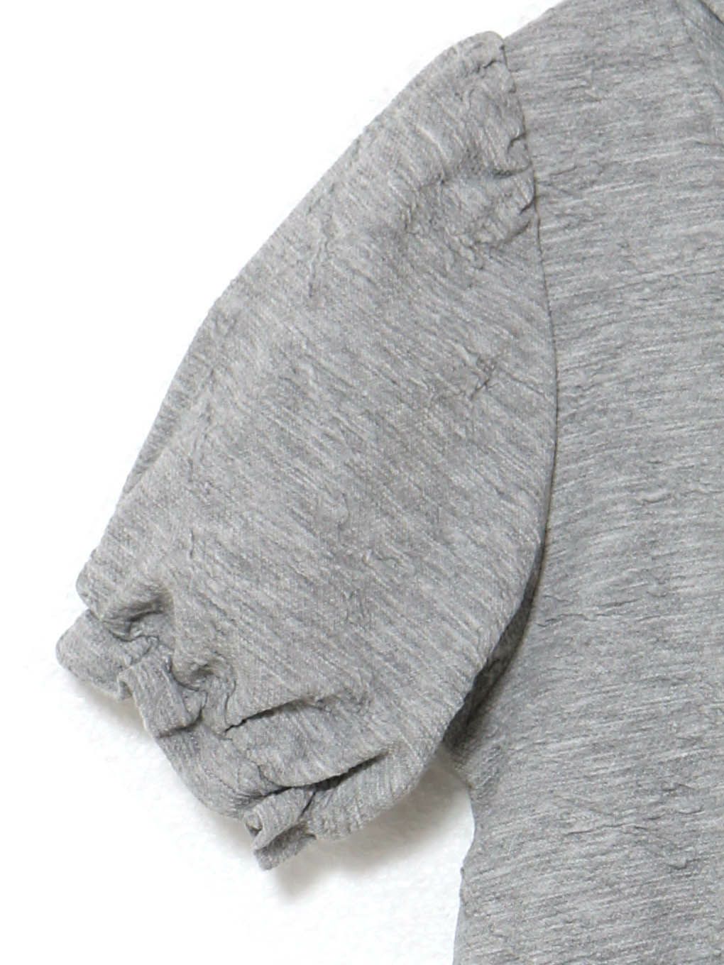 【BUBBLES】ジャガードリボンパーカー