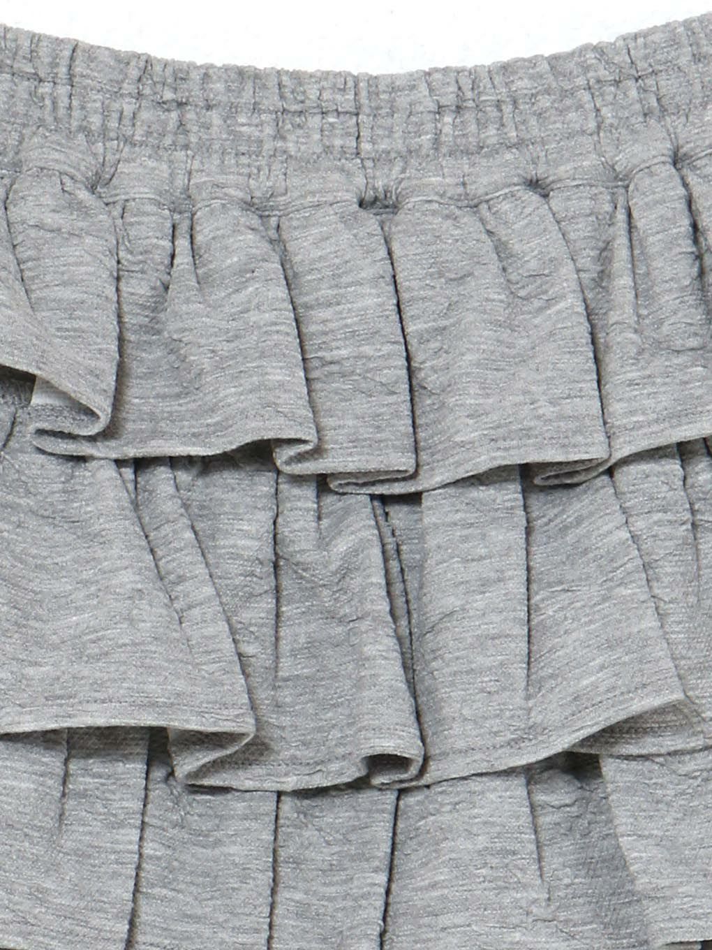 【BUBBLES】ジャガードティアードスカパン