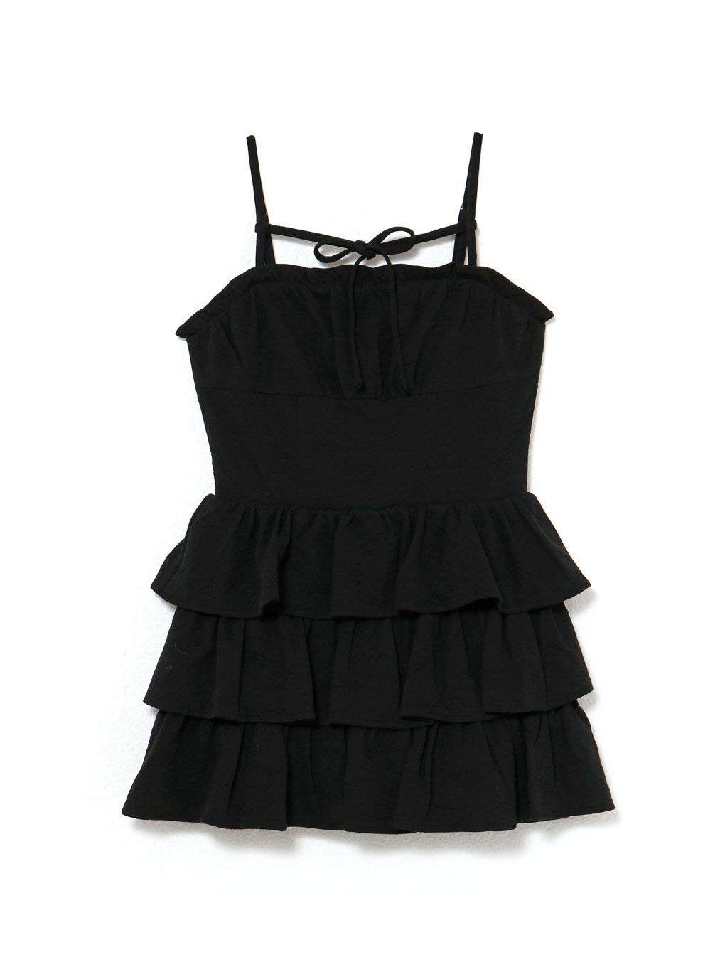 【BUBBLES】ティアードワンピース