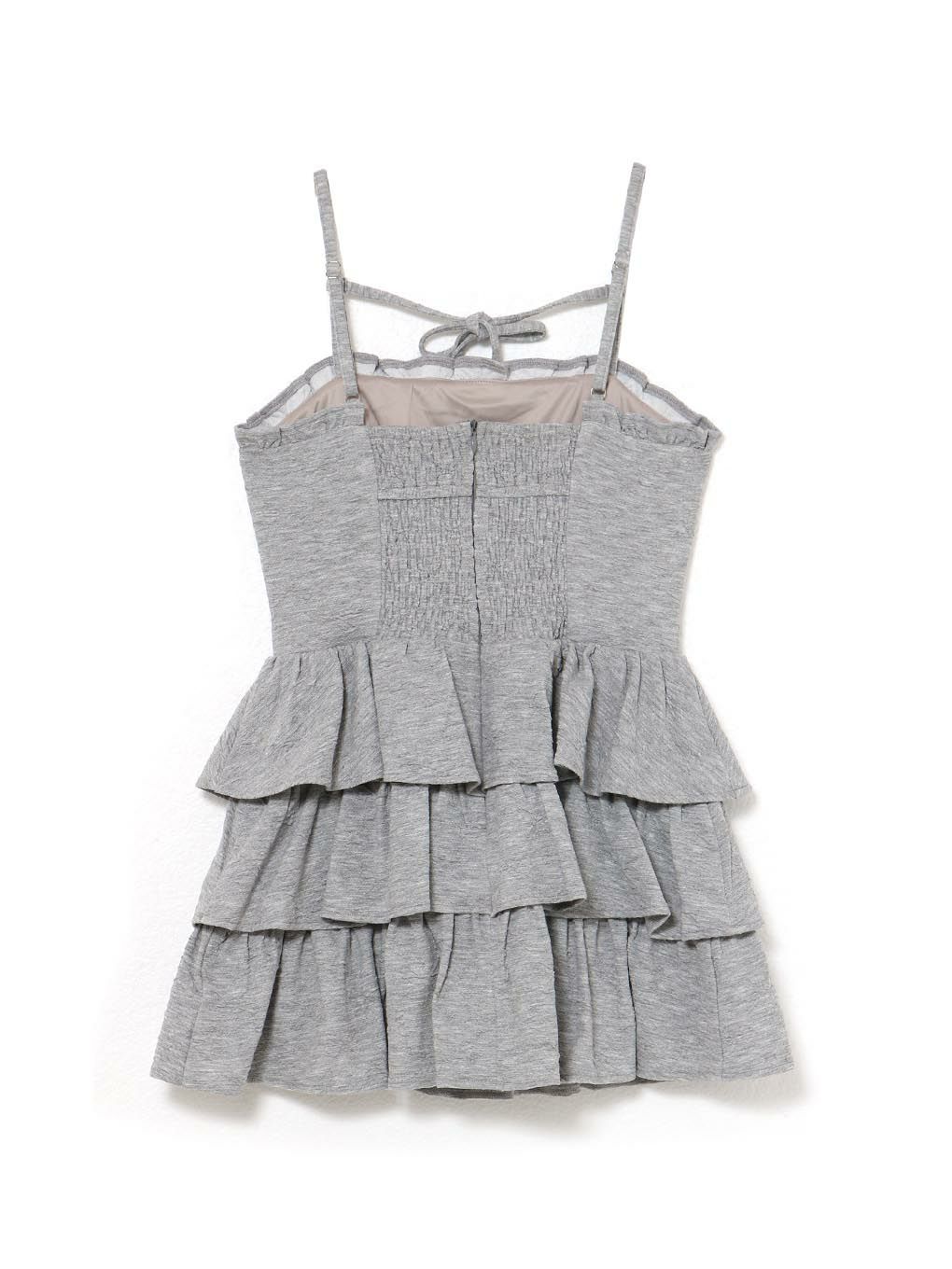 【BUBBLES】ティアードワンピース