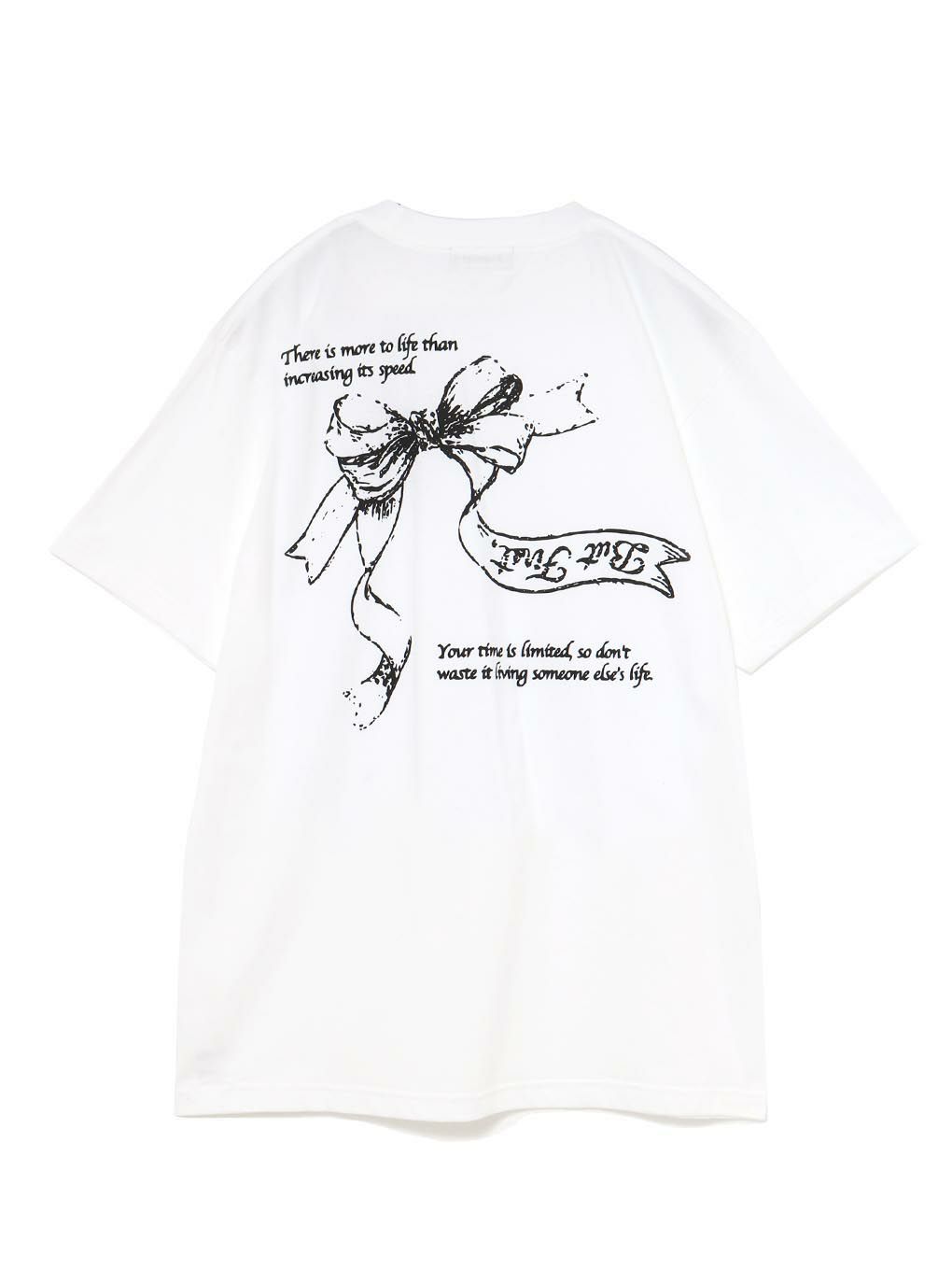 【BUBBLES】リボンプリントTEE