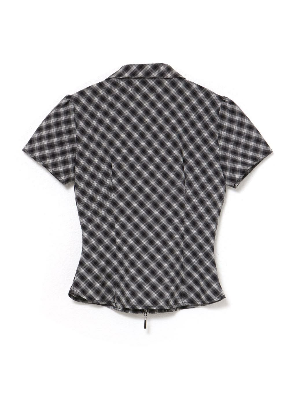 【BUBBLES】スカーフギャザーシャツトップス