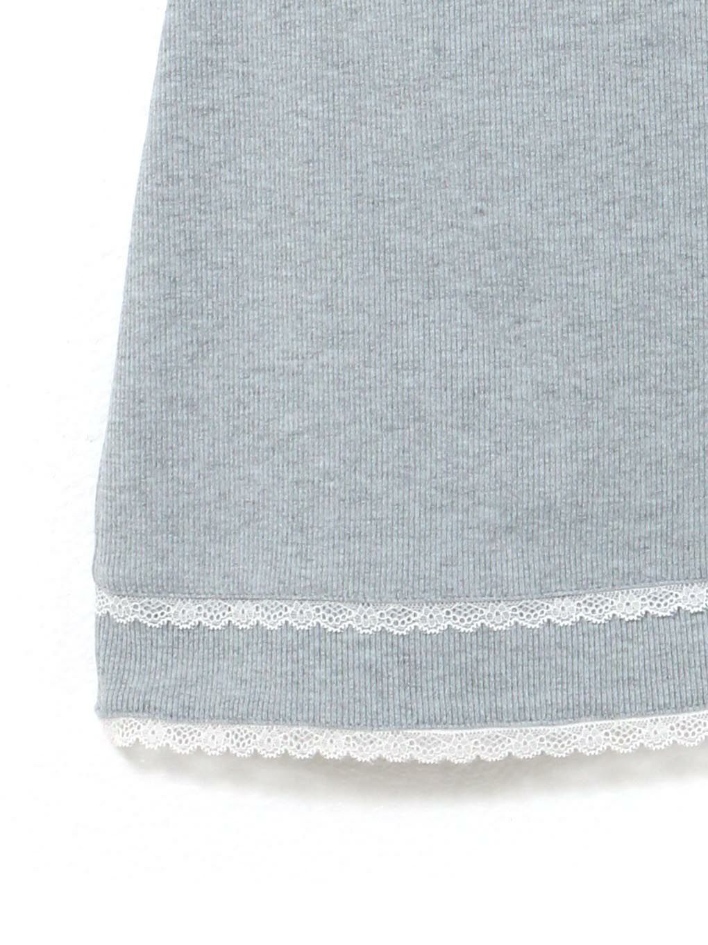 【BUBBLES】フーディーリブワンピース