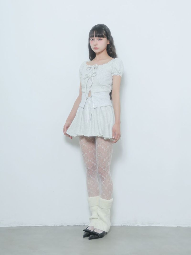 BUBBLES リボンレースセットアップ アイボリー Bubbles - bubbles セットアップの通販 by ♡♡shop｜バブルス