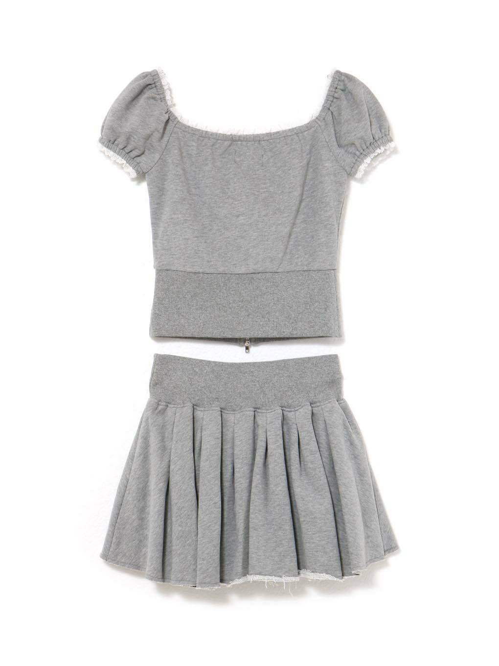 【BUBBLES】スウェットリボンセットアップ