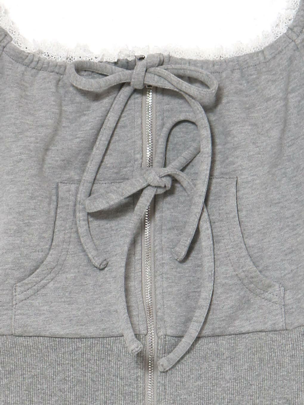 【BUBBLES】スウェットリボンセットアップ