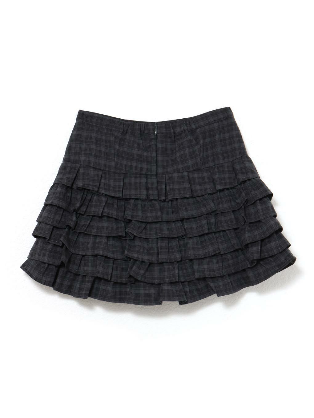 【BUBBLES】ミニフリルチェックカンカンスカパン