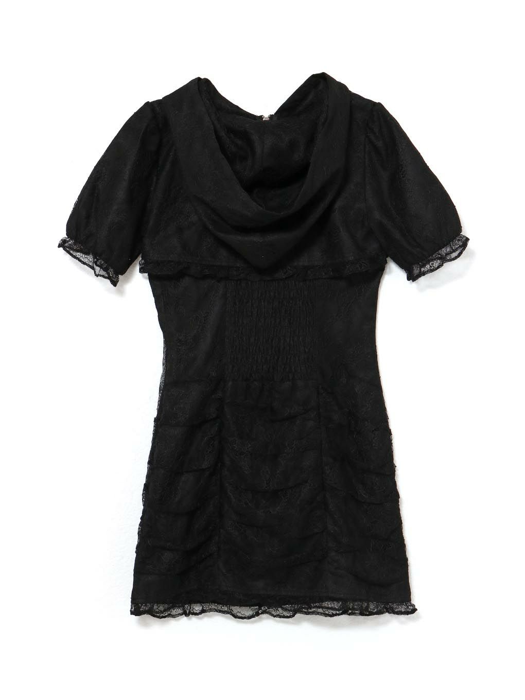 【BUBBLES】ギャザーパーカーワンピース