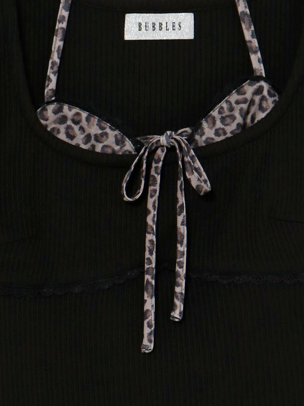 【BUBBLES】レイヤードパターントップス