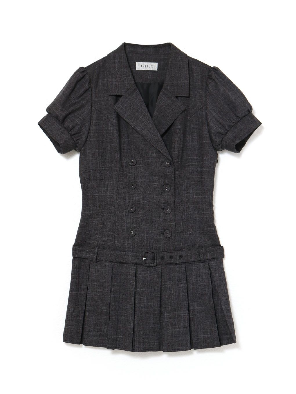 【BUBBLES】ジャケットティアードワンピース