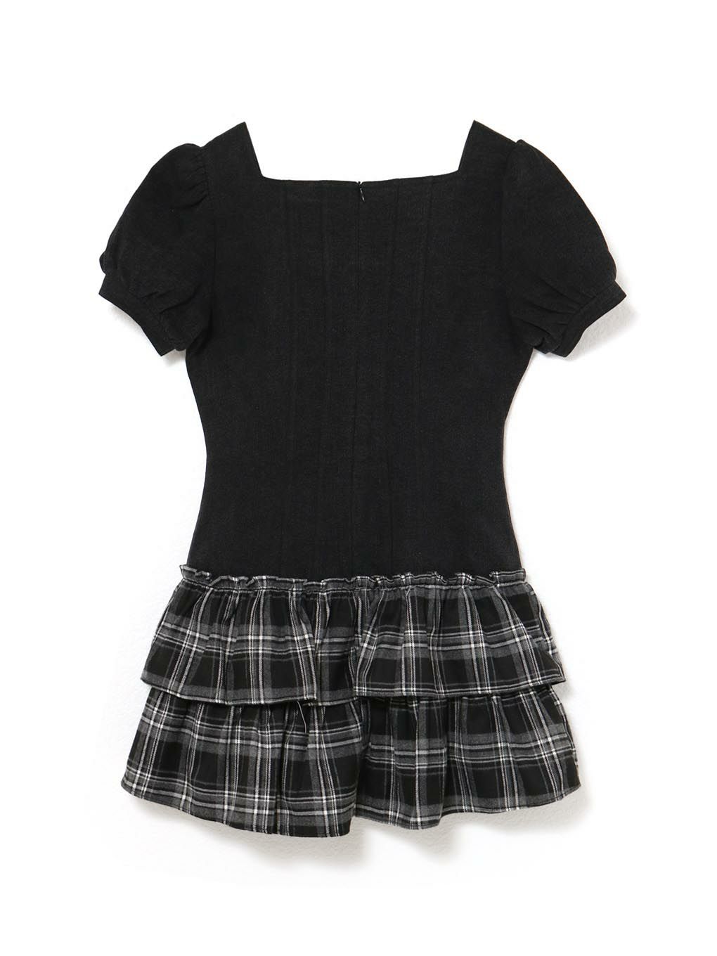 【BUBBLES】リボンデニムワンピース