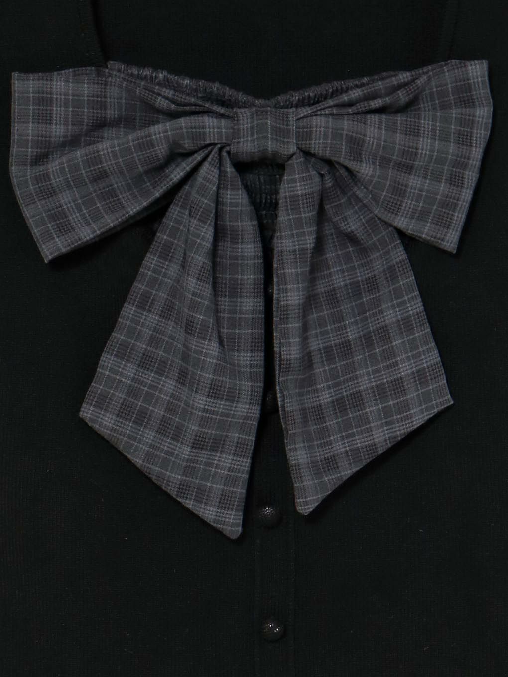 【BUBBLES】リボンニットトップス