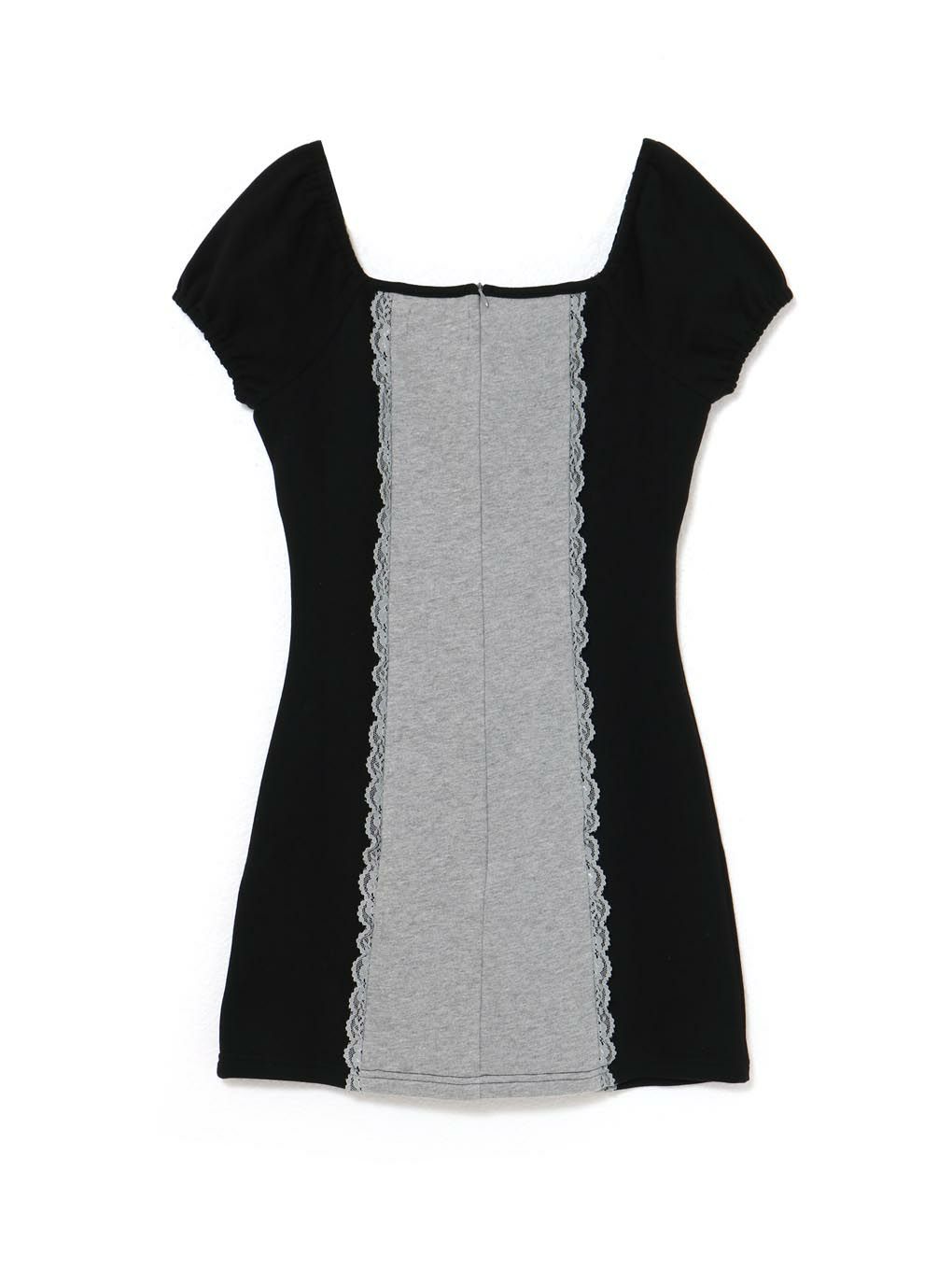 【BUBBLES】バイカラースウェットワンピース