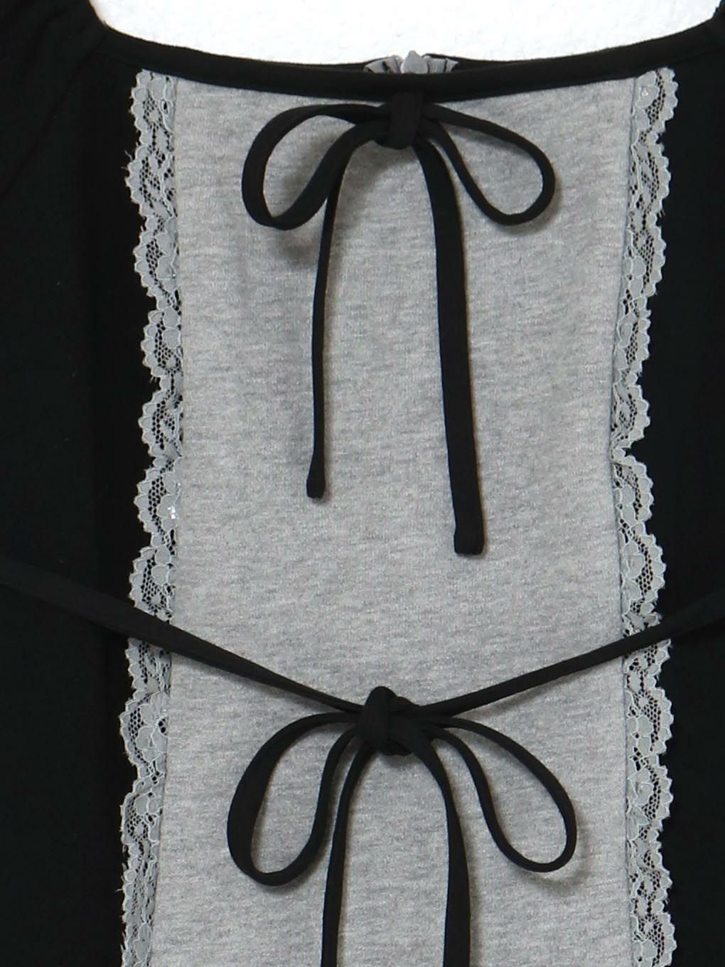 【BUBBLES】バイカラースウェットワンピース