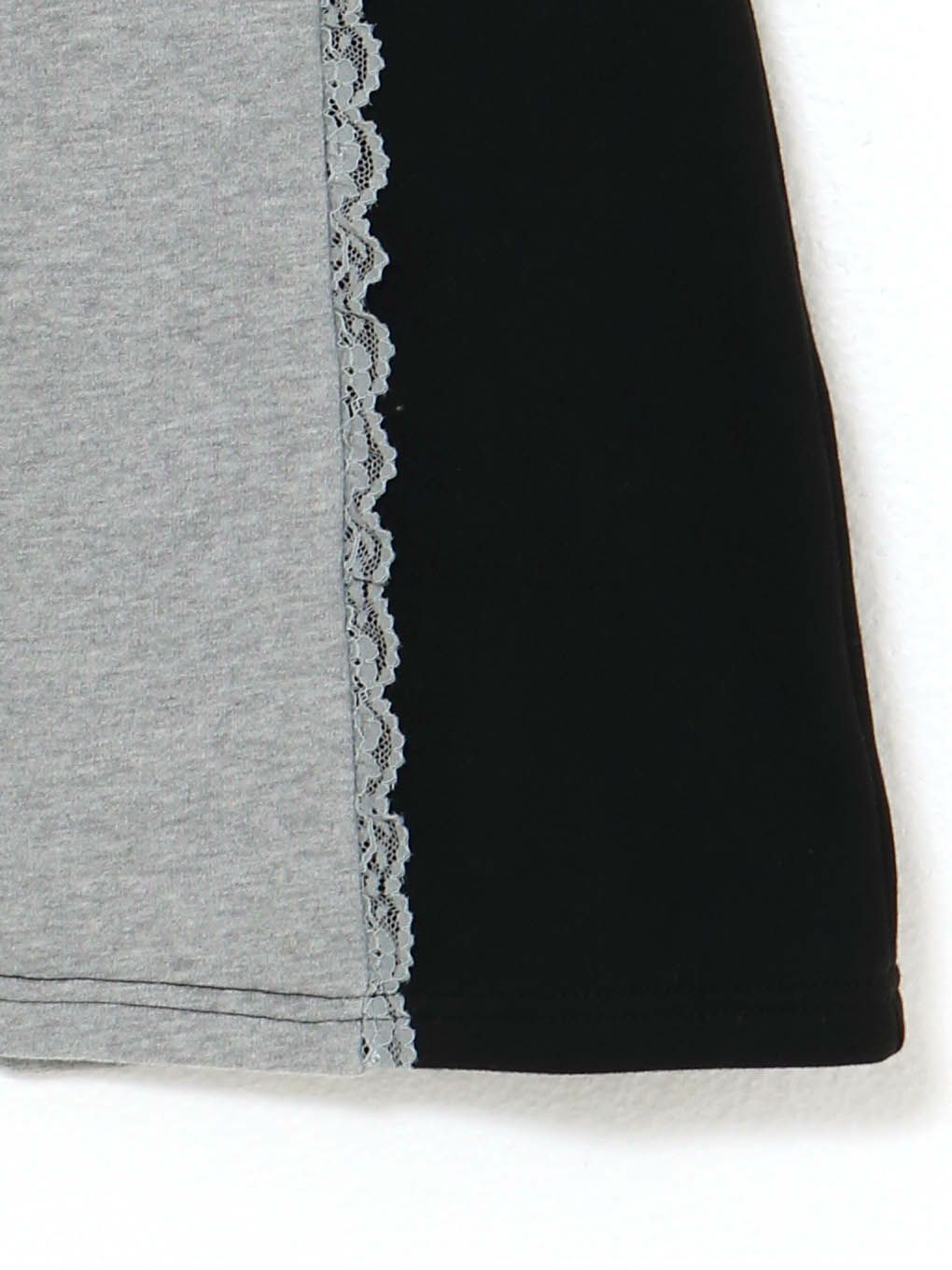 【BUBBLES】バイカラースウェットワンピース