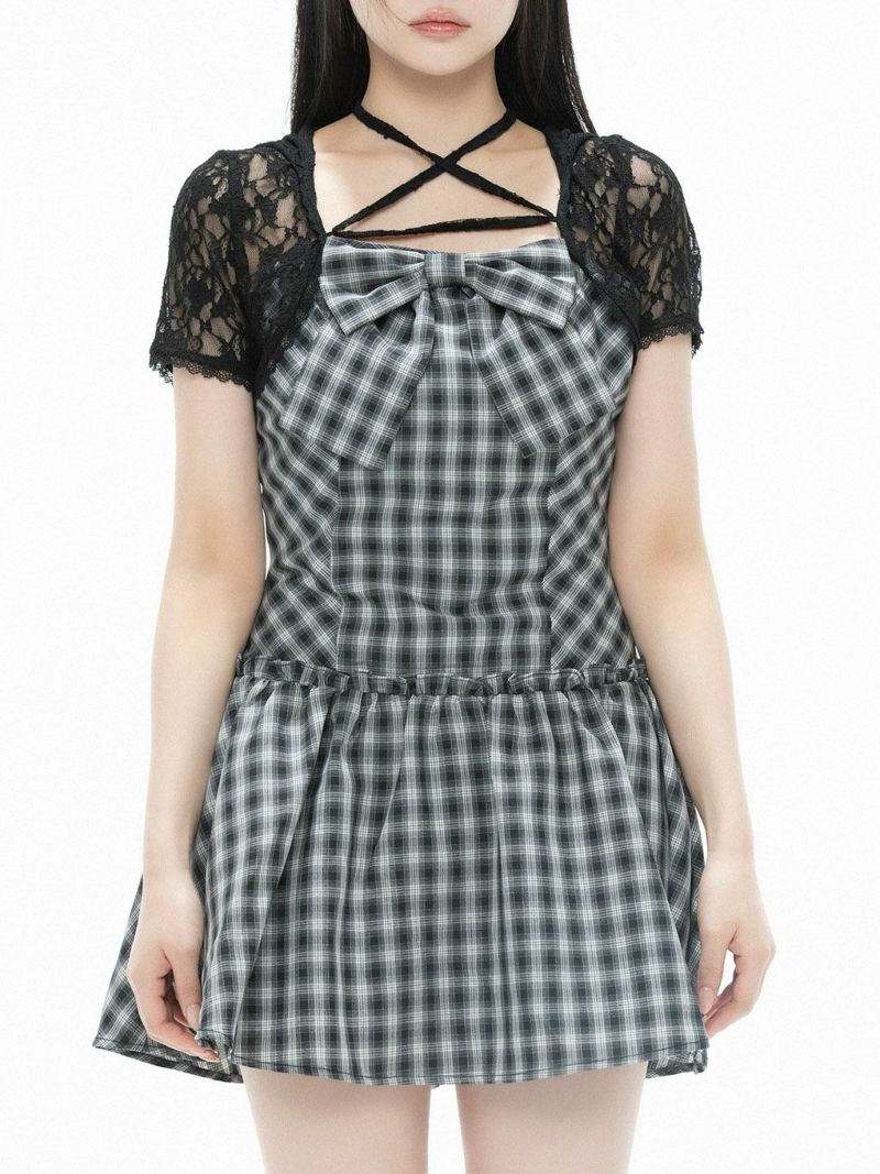 BUBBLES】レースリボンワンピース | sparkling mall online store