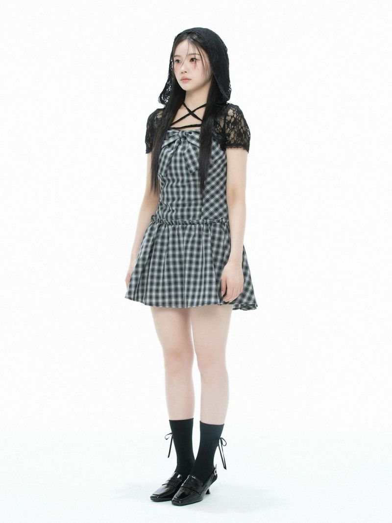 BUBBLES】レースリボンワンピース | sparkling mall online store