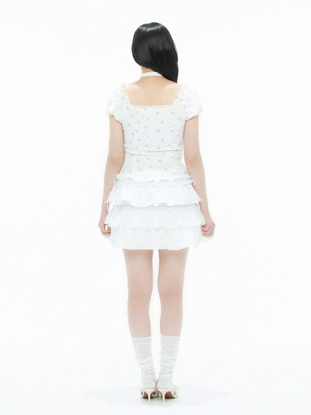 【BUBBLES】スクエアレーストップス