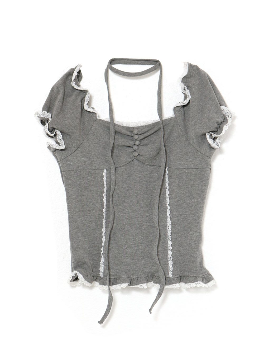 【BUBBLES】スクエアレーストップス