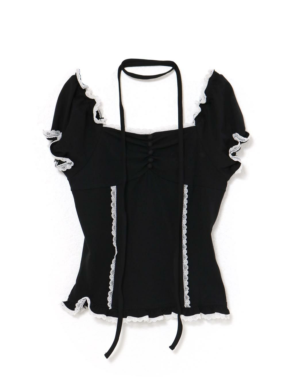 【BUBBLES】スクエアレーストップス