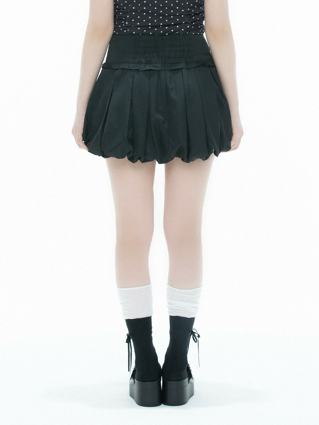 【BUBBLES】プリーツバルーンスカパン