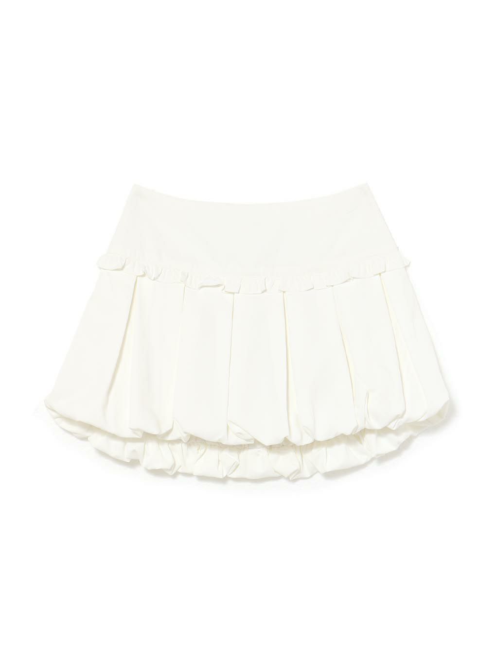 【BUBBLES】プリーツバルーンスカパン