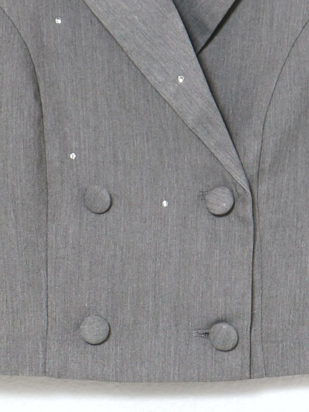 【BUBBLES】クロップドジャケットセットアップ