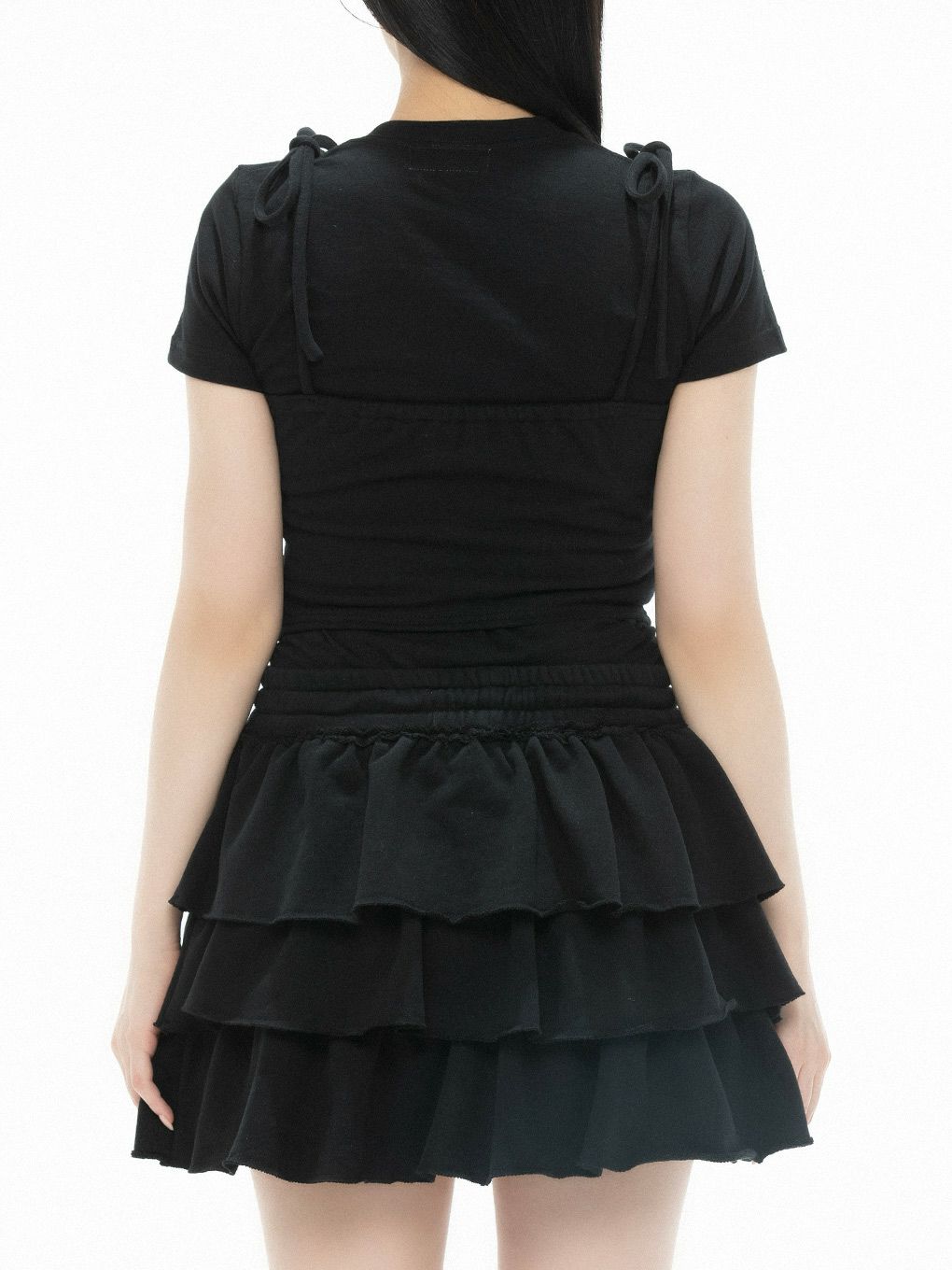 【BUBBLES】ビジューポケットスウェットビスチェ