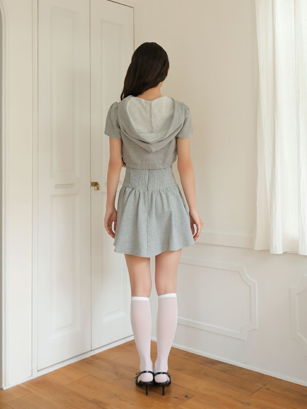 【BUBBLES】ホールパーカーワンピース