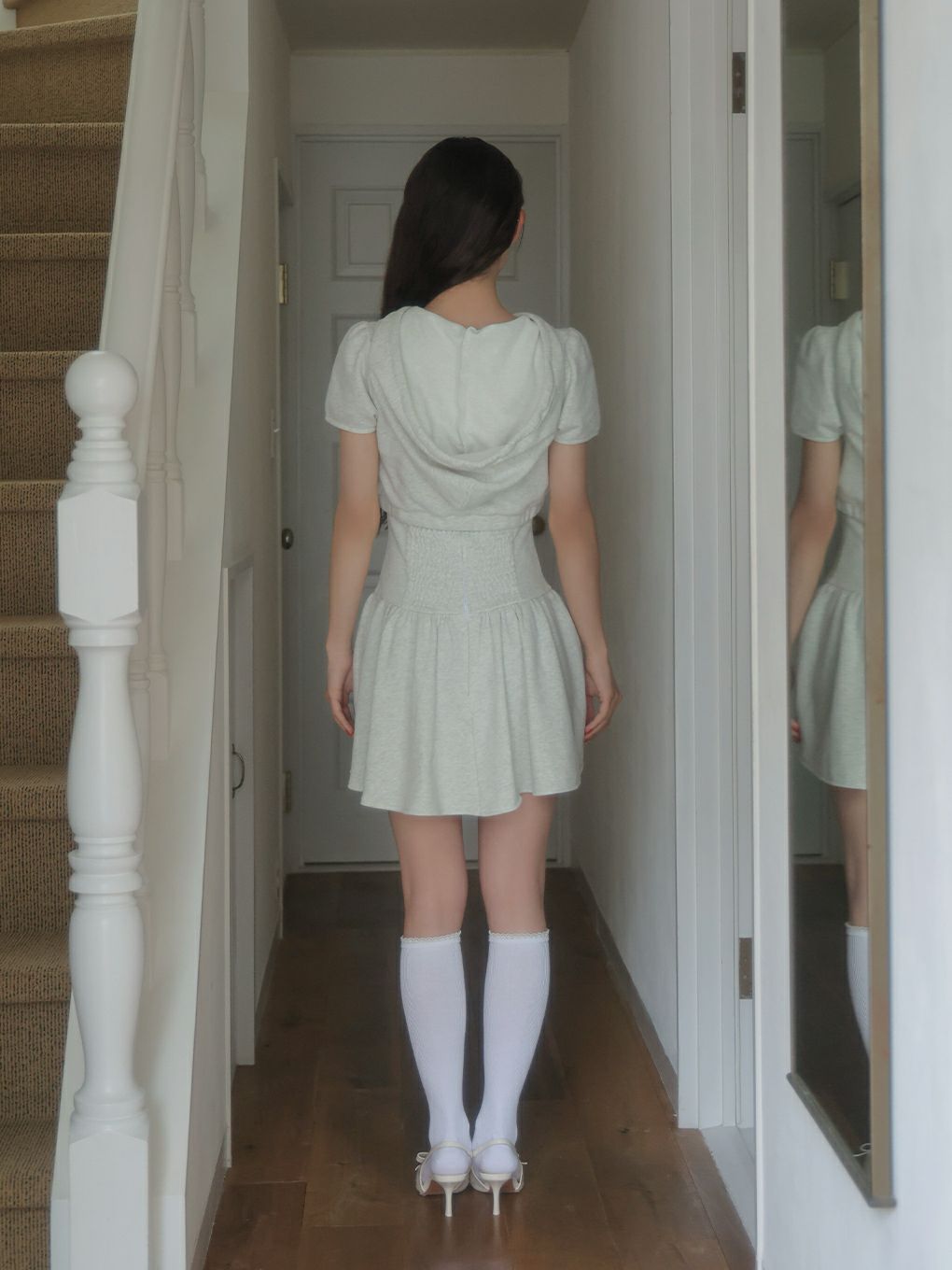 【BUBBLES】ホールパーカーワンピース