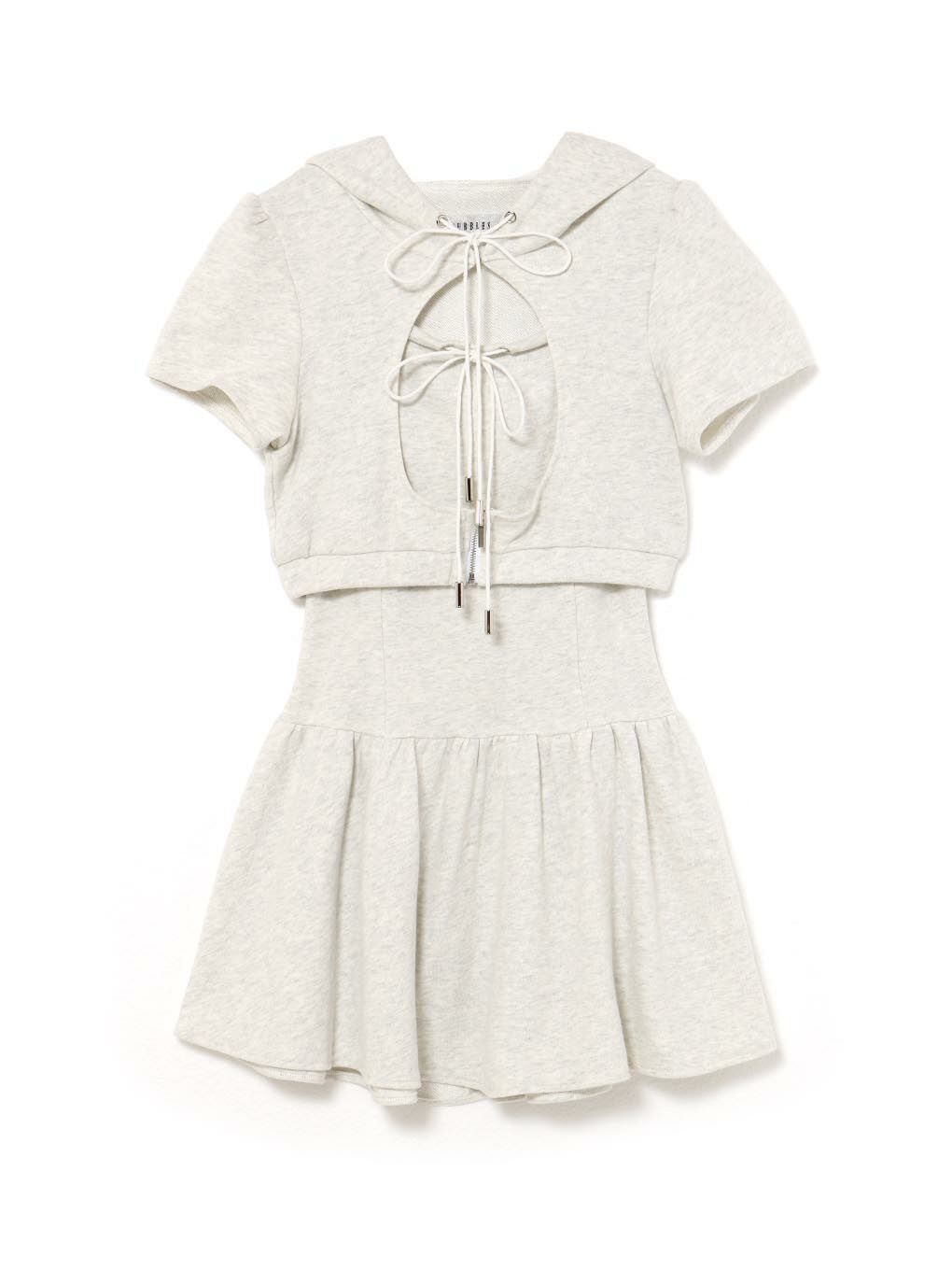 【BUBBLES】ホールパーカーワンピース