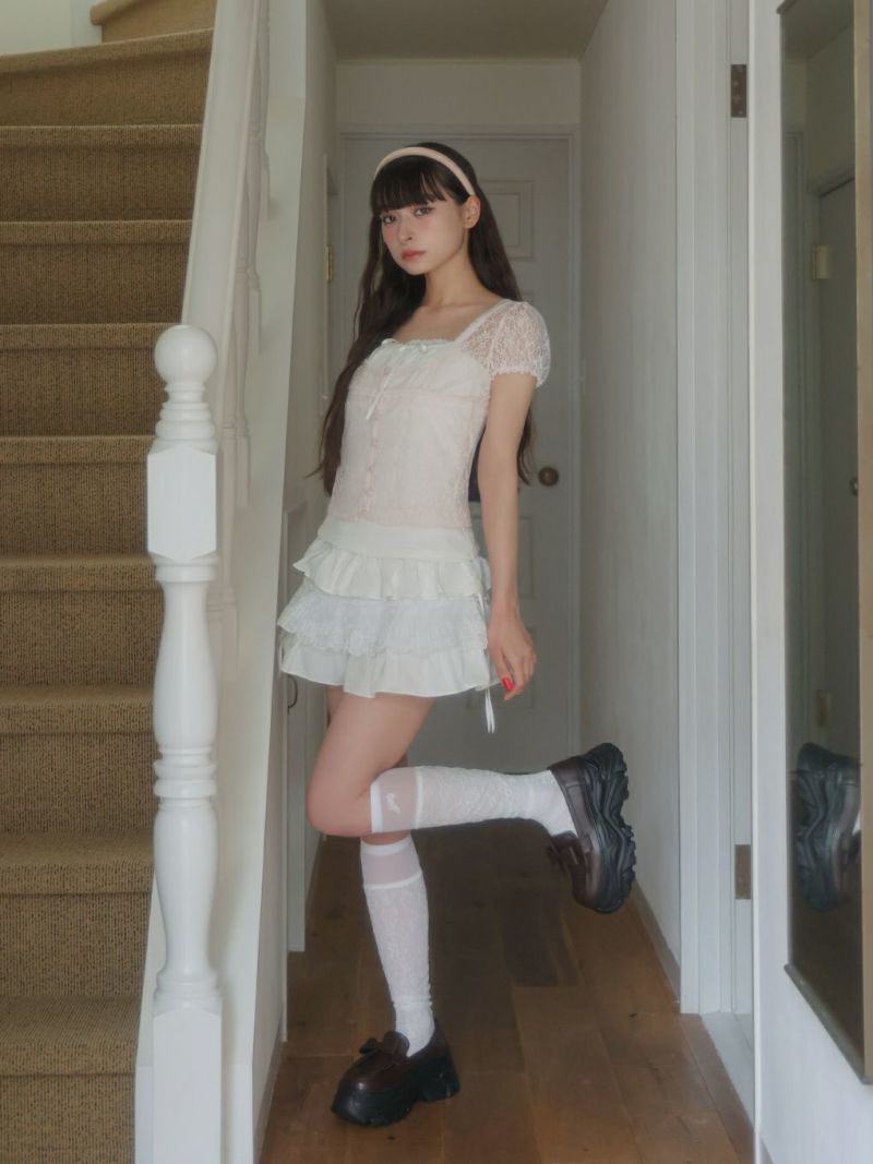 BUBBLES】フラワーレーストップス | sparkling mall online store