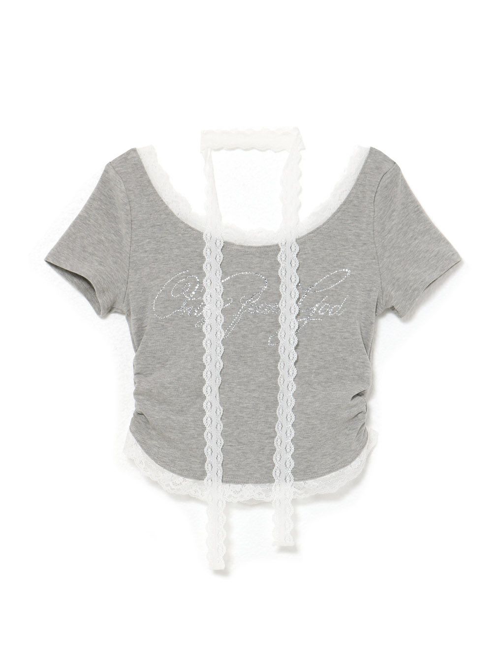 【BUBBLES】レースビジューTEE