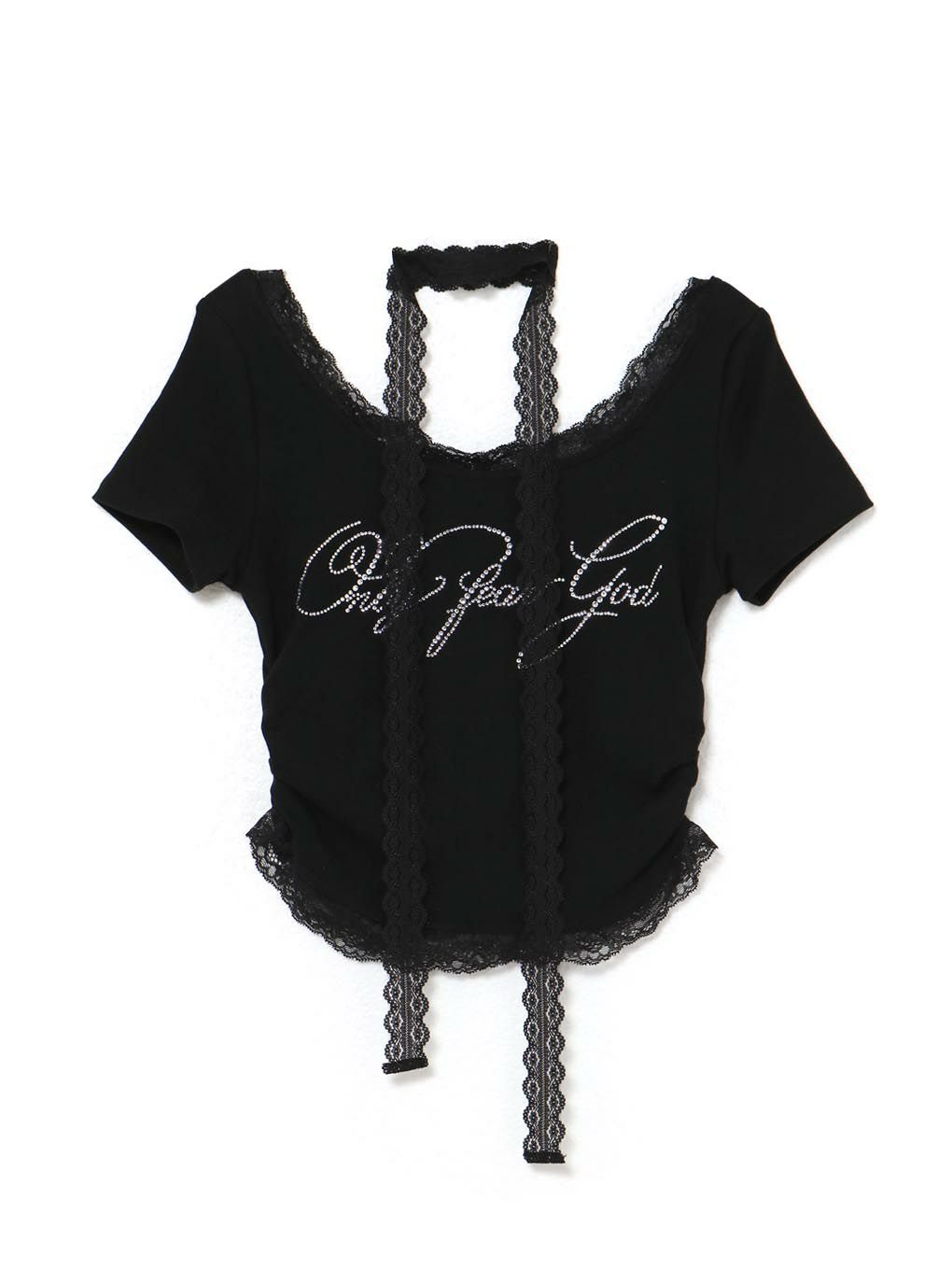 【BUBBLES】レースビジューTEE