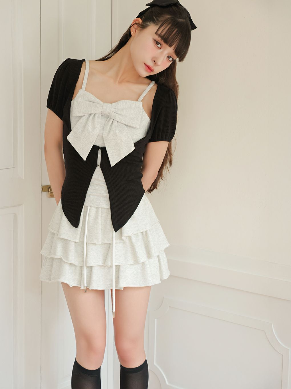 【BUBBLES】コケットリボンアンサンブル