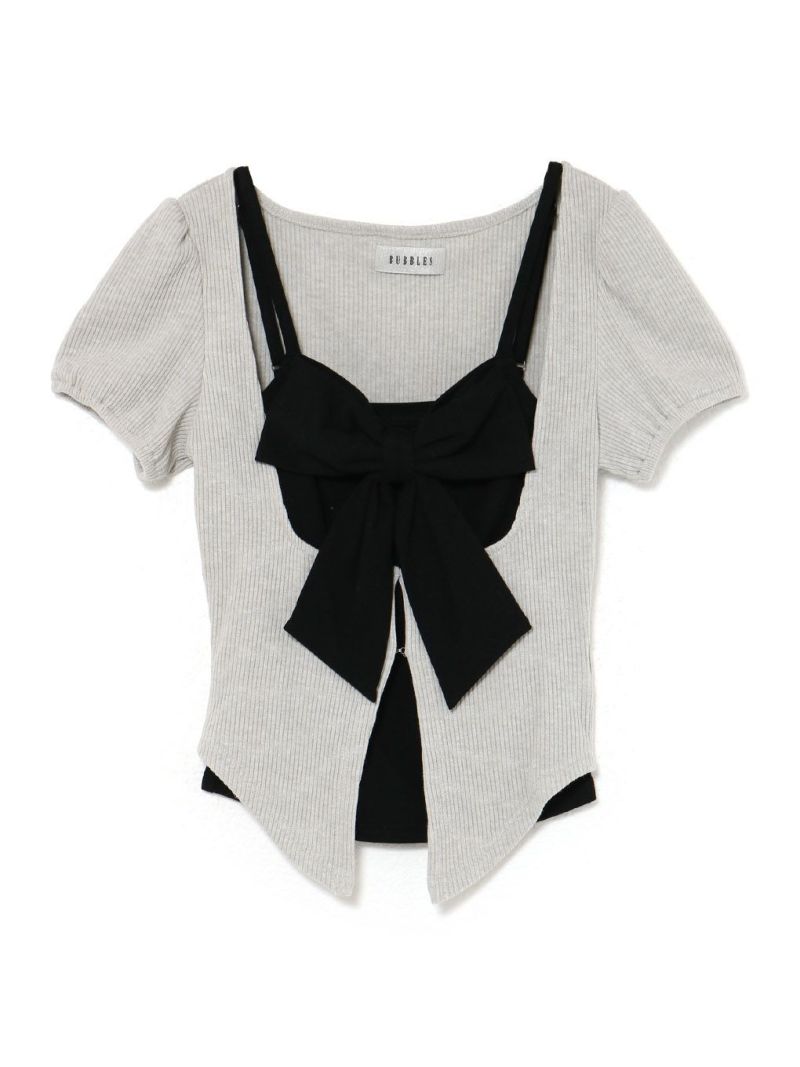 BUBBLESリボンスリーブアンサンブル AUTUMN GIRLY BEGINS | sparkling mall online store