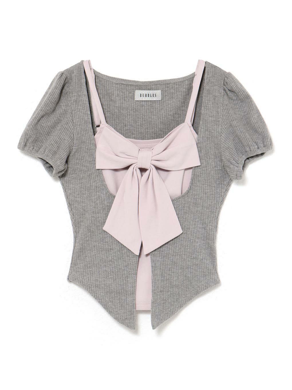 【BUBBLES】コケットリボンアンサンブル